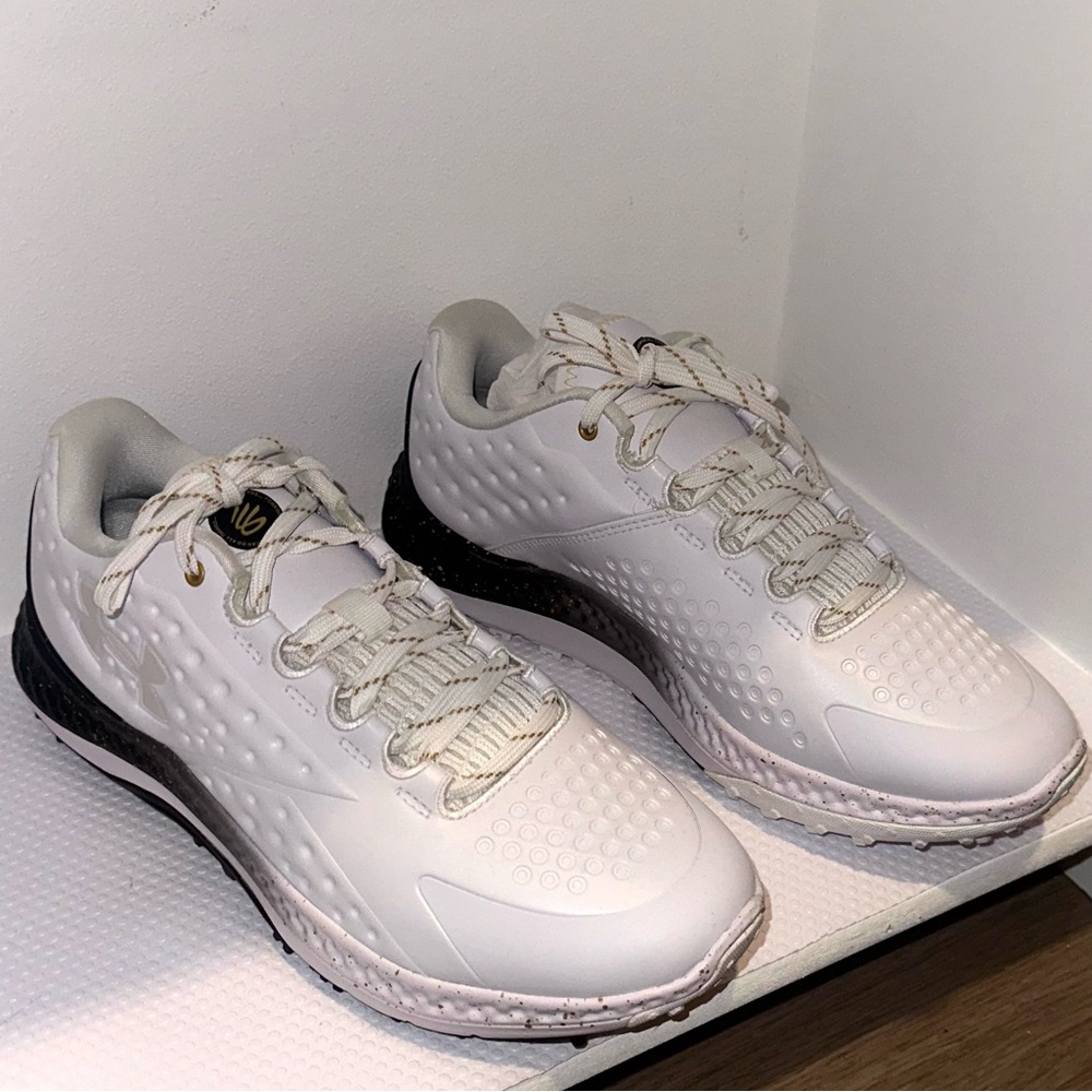 Curry 1 Under Armour Golf Shoes - White - NWOT